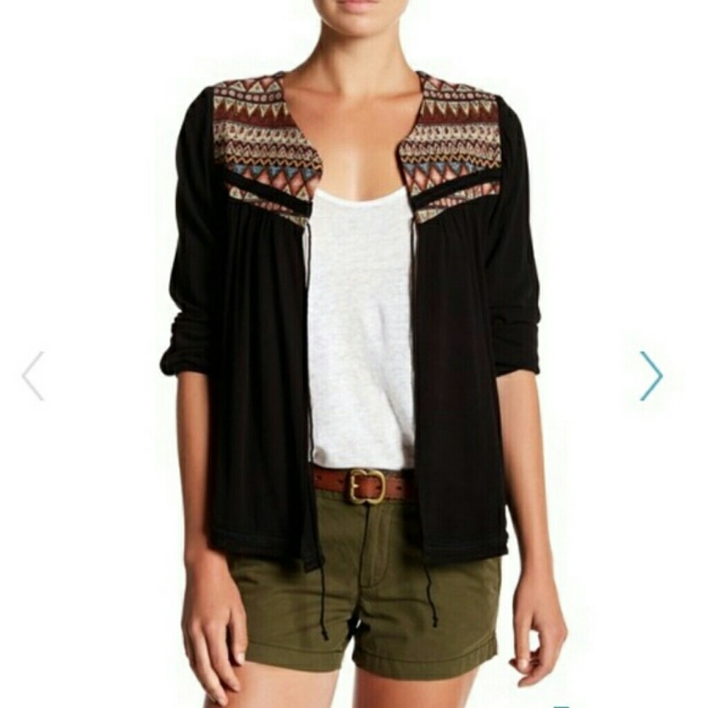 COPY - Melrose & Market embrodied bobo cardigan